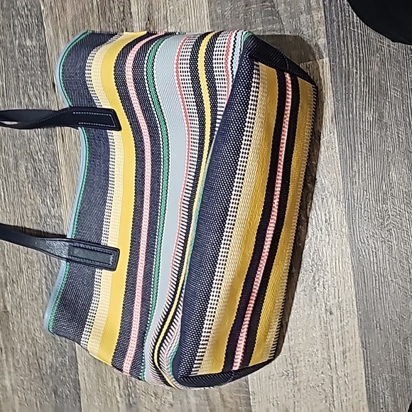 Kate Spade Striped Tote T309 - Picture 10 of 12